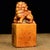 Vintage Shoushan Stone Seal With Carved Mythical Beast (Pixiu) Finial For Sale In Los Angeles - Image 6 of 8