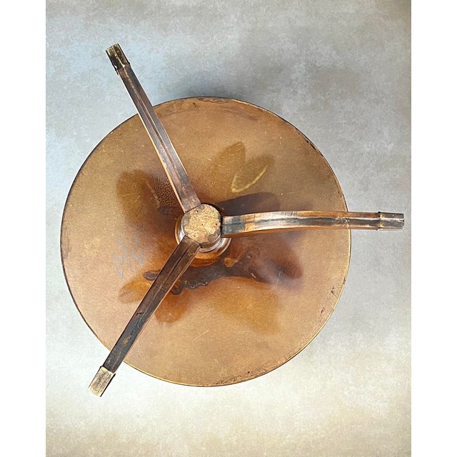 Mid 20th Century Duncan Phyfe Style Two-Tier Piecrust, Dumbwaiter, Table For Sale - Image 9 of 10