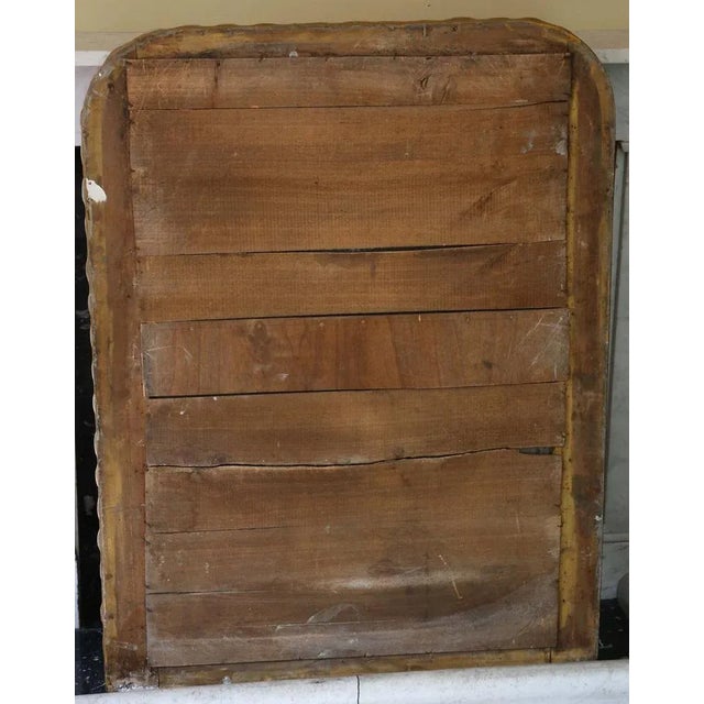 Large Antique Silver Gilt Overmantle or Wall Mirror, 1890s For Sale - Image 6 of 7