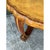 Vintage Art Deco Scalloped Edge Burl Wood Center Hall Table For Sale - Image 4 of 14