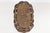 Brown Handwoven Oval Splint Gathering Basket With Hard Wood Base For Sale - Image 8 of 13