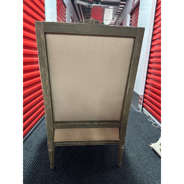 French Louis XVI Style 19th Century Carved Chair For Sale - Image 11 of 11