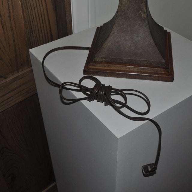 Mid 20th Century Stewart Ross James Bronze Table Lamp For Sale - Image 10 of 13