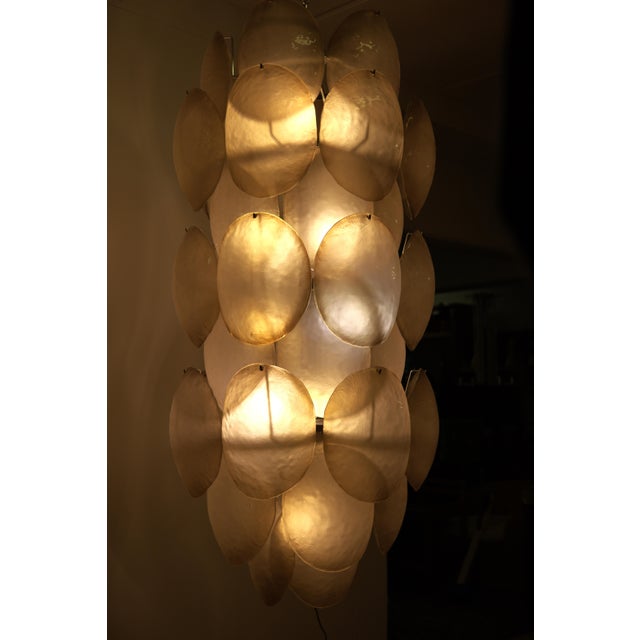 Vintage Murano Glass Pendant Light, 1980 For Sale - Image 3 of 7