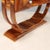 Brown Art Deco Dressing Table Veneered in Walnut Pedule For Sale - Image 8 of 12