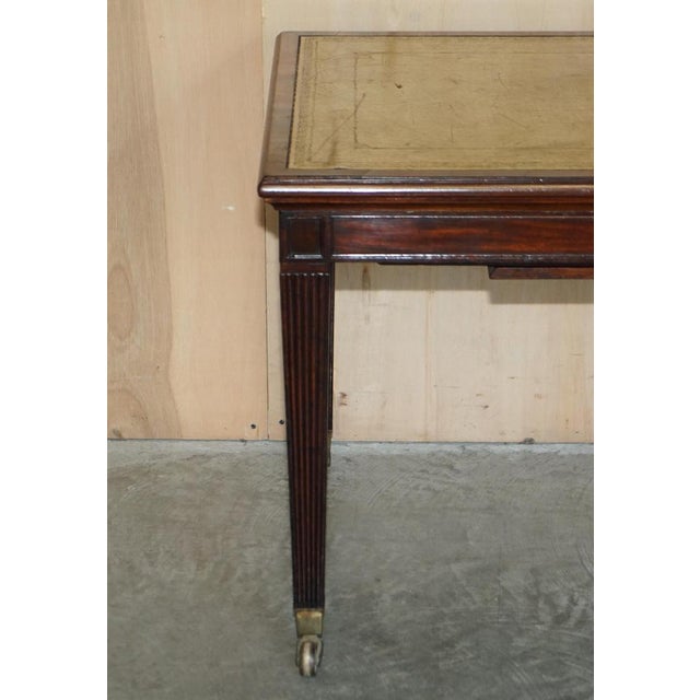 Antique George III Metamorphic Library Desk into Bookcase Ladder, 1820s For Sale - Image 4 of 18