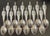 Silver Antique Sterling Silver Figural Tea Spoons, Set of 12, West Point Cadet Soldier Motif, 19th/20th C. For Sale - Image 8 of 18