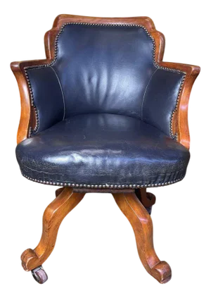 English Swivel Office Chair