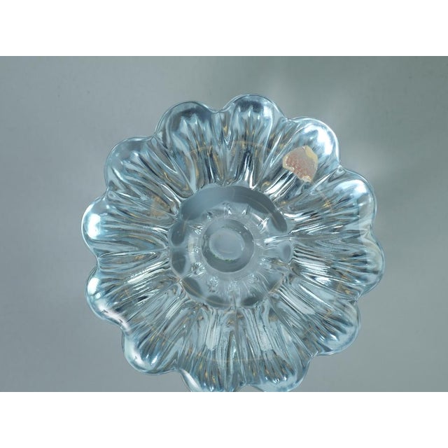 Swedish Candleholder from Orrefors, 1970s, in Very Good conditions. Designed 1970 to 1979 This piece has an attribution...