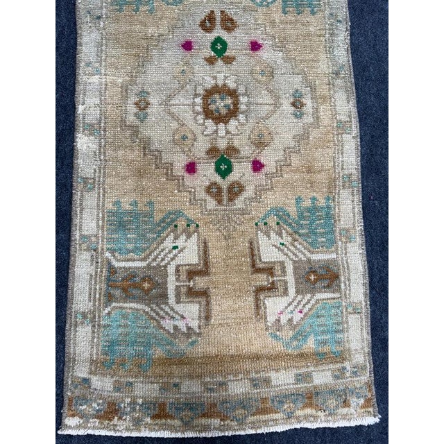 Contemporary Turkish Yastik Rug 1'7" x 3'3" For Sale - Image 3 of 5