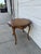 Wood Vintage French Provincial Louis XV Style Scalloped Side Table With Cabriole Legs For Sale - Image 7 of 12