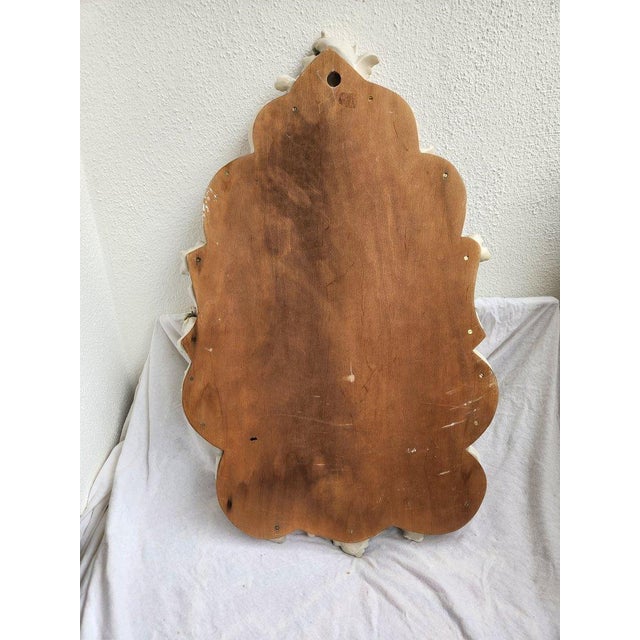 Vintage Baroque Wall Mirror from the Rudolf Kämmer Porcelain Manufactory, 1950s For Sale - Image 17 of 18