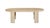 Eclipse Outdoor Solid Teak Wood Natural Look Coffee Table For Sale - Image 4 of 8