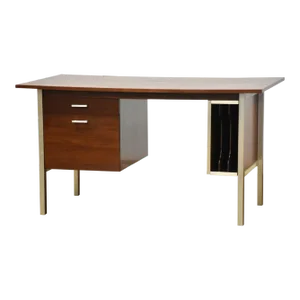 1960s Refinished Paul McCobb Calvin Walnut Desk