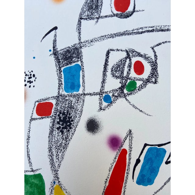 Joan Miró - Maravillas con variaciones n•10 1975 For Sale - Image 4 of 6
