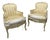Vintage Set of French Provincial Style Armchairs For Sale