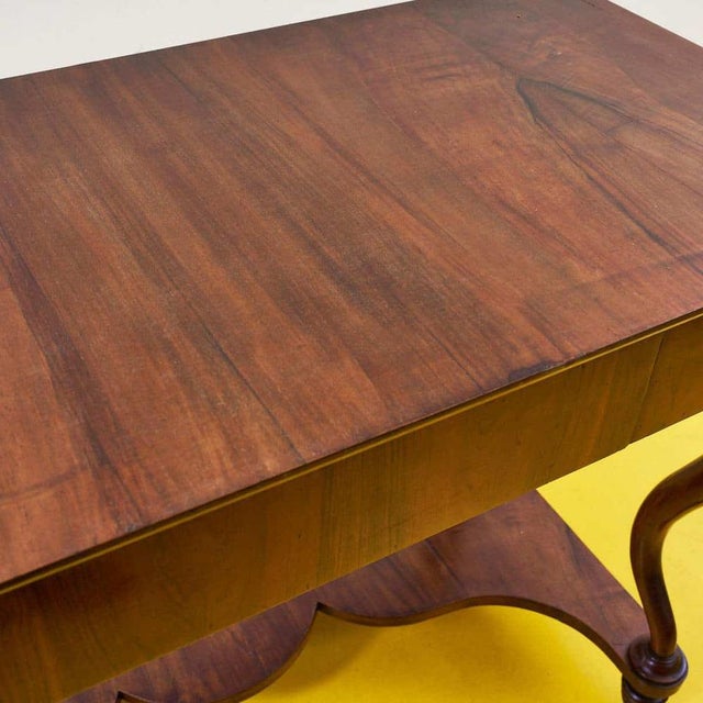 Antique Walnut Console Table, 1800s For Sale - Image 3 of 10