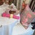 Manuel Canovas Elegant Cerise Toile Designer Pillow With Down/Feather Insert For Sale - Image 4 of 4