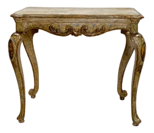 19th Century Italian Baroque Style Console Table