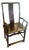 19th Century Chinese Ming Style Elmwood Official's Hat Armchair For Sale
