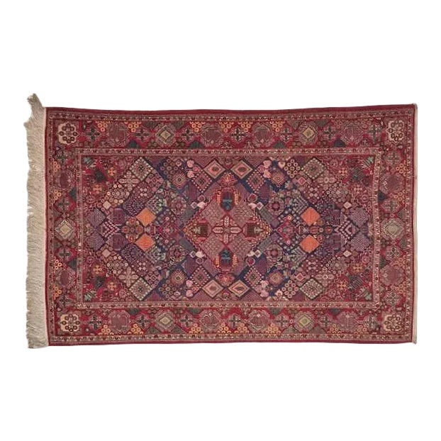 1970s Vintage Pesian Kashan Rug For Sale