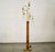 1970s 1970’s Mid-Century Modern Rattan & Gold Waterfall Floor Lamp For Sale - Image 5 of 12