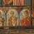 Antique 18thC Greek Orthodox Triptych Icon Virgin Mary & Saints Egg Tempera 1700 For Sale - Image 16 of 18