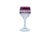 Hollywood Regency Italian Colored Cut Crystal Liqueur Glasses from Artigianato Italiano, 1980s, Set of 6 For Sale - Image 3 of 12