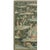 Vintage Chinoiserie Figural Garden Tapestry For Sale - Image 4 of 4