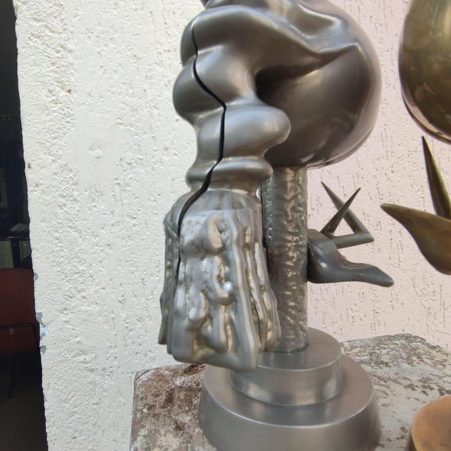 Metal Wifredo Lam, Oiseaux de Feu (A+B) Sculptures, 1970s, Metal, Set of 2 For Sale - Image 7 of 9