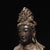 Vintage Gilt Bronze Bodhisattva Head Bust / Guanyin Statue For Sale - Image 4 of 9