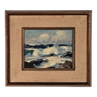 "Duncan's Reef", Seascape by Edward Norton Ward For Sale