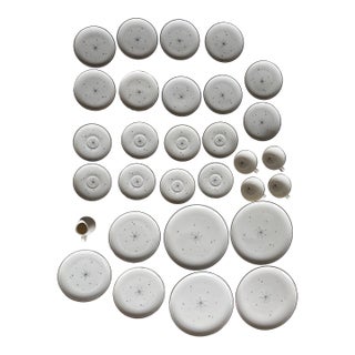 1960s Syracuse China "Evening Star" Space Age Plateware - 30 Piece For Sale