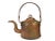 Farmhouse Antique 19th Century French Dovetailed Handmade Hand Hammered Copper Tea Kettle Pot For Sale - Image 3 of 12