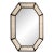 Jamie Young Colony Wood and Bone Inlay Mirror For Sale
