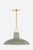 Hudson Valley Lighting Hudson Valley Lighting Pottersville 18 in. 1 Light Pendant in Aged Brass and Ceramic Moss Crackle Finish For Sale - Image 4 of 6