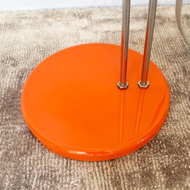 Orange Orange Combi Lux Table Lamp by Stanislav Indra for Lidokov, 1970s For Sale - Image 8 of 10