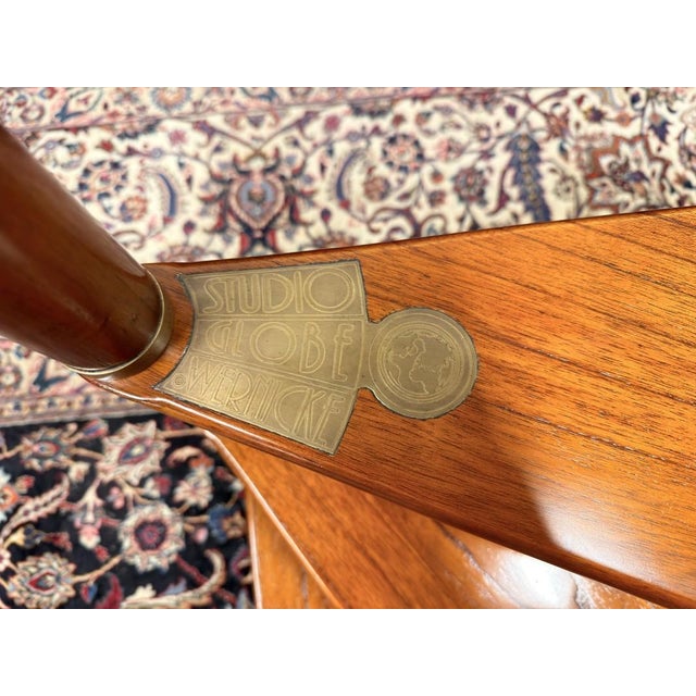 English Library Staircase from Globe Wernicke For Sale - Image 10 of 11