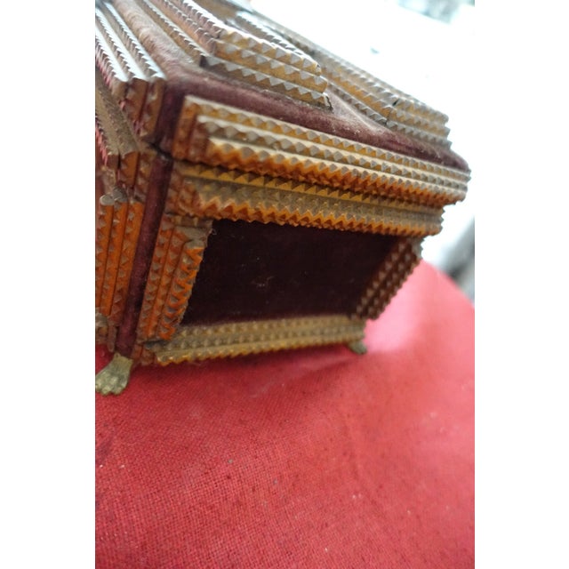 Arts & Crafts Wedding Jewelry Box, 1920s For Sale - Image 3 of 6