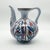 2020s Handmade Ceramic Ewer Vase (20cm) Traditional Segmented Body Design with Spout & Handle – Turkish Pitcher Art Decor For Sale - Image 5 of 8