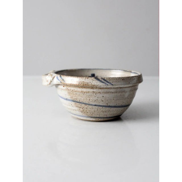 Vintage Studio Pottery Bowl For Sale - Image 4 of 11