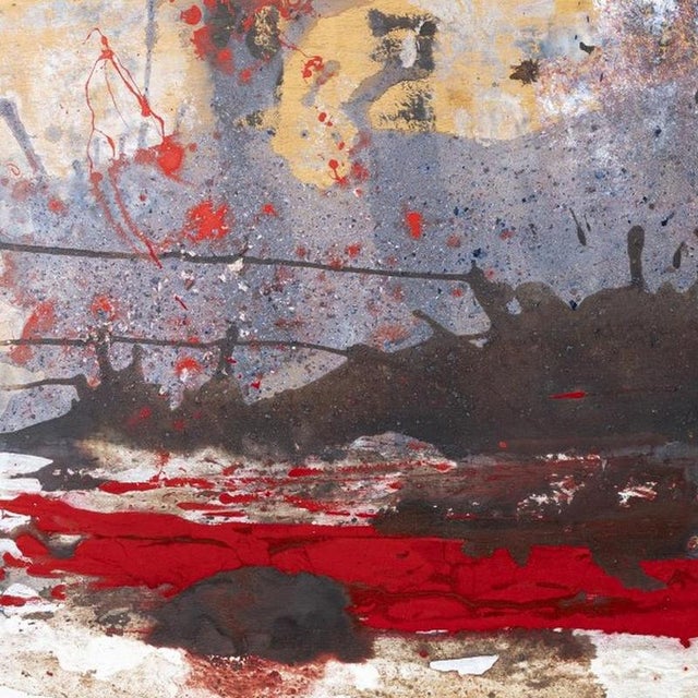 Painting - Belkiss Oliveira - 2006 (signed). Untitled; acrylic on plywood. Signed and dated 2006 on the back. Dimensions:...