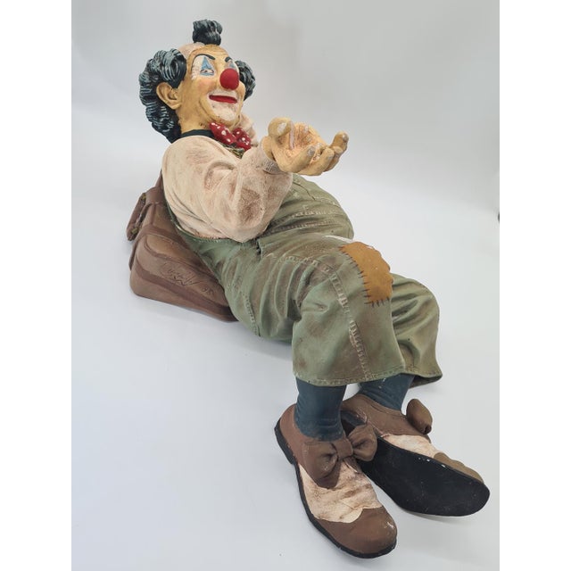 Large Circus Clown by Jun Asilo, Philippines, 1990s For Sale - Image 3 of 11