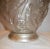 Art Deco Pressed Glass Deco Vase Mounted as Lamp For Sale - Image 3 of 9