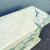 Vintage Hand Painted Crackle Finished Cream Teal and Pink Credenza For Sale - Image 9 of 12