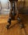 Brown Late 19th Century Victorian Rococo Style Carved Walnut Oval Rolling Parlor/Side/Center Table For Sale - Image 8 of 9