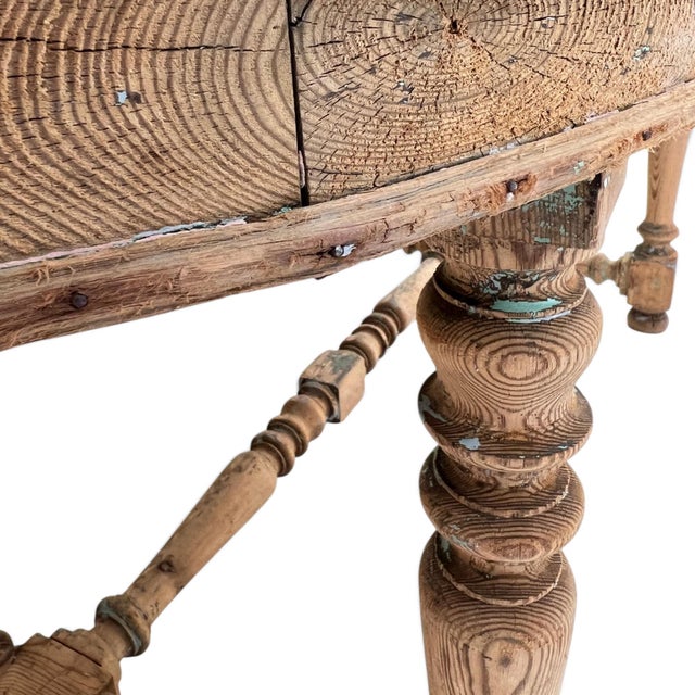 White 19th Century French Gibier Table With White Marble Top From a Chateau For Sale - Image 8 of 10