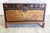 Wood Early 20th Century Chinese Yangjiang Lacquered Leather Trunk Chest With Calligraphy For Sale - Image 7 of 15