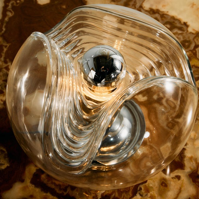 Metal Futura Table Lamp by Peill & Putzler, 1970s For Sale - Image 7 of 9