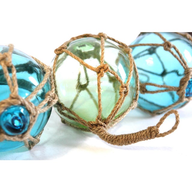 Glass Fishing Floats Set of 4 Chairish